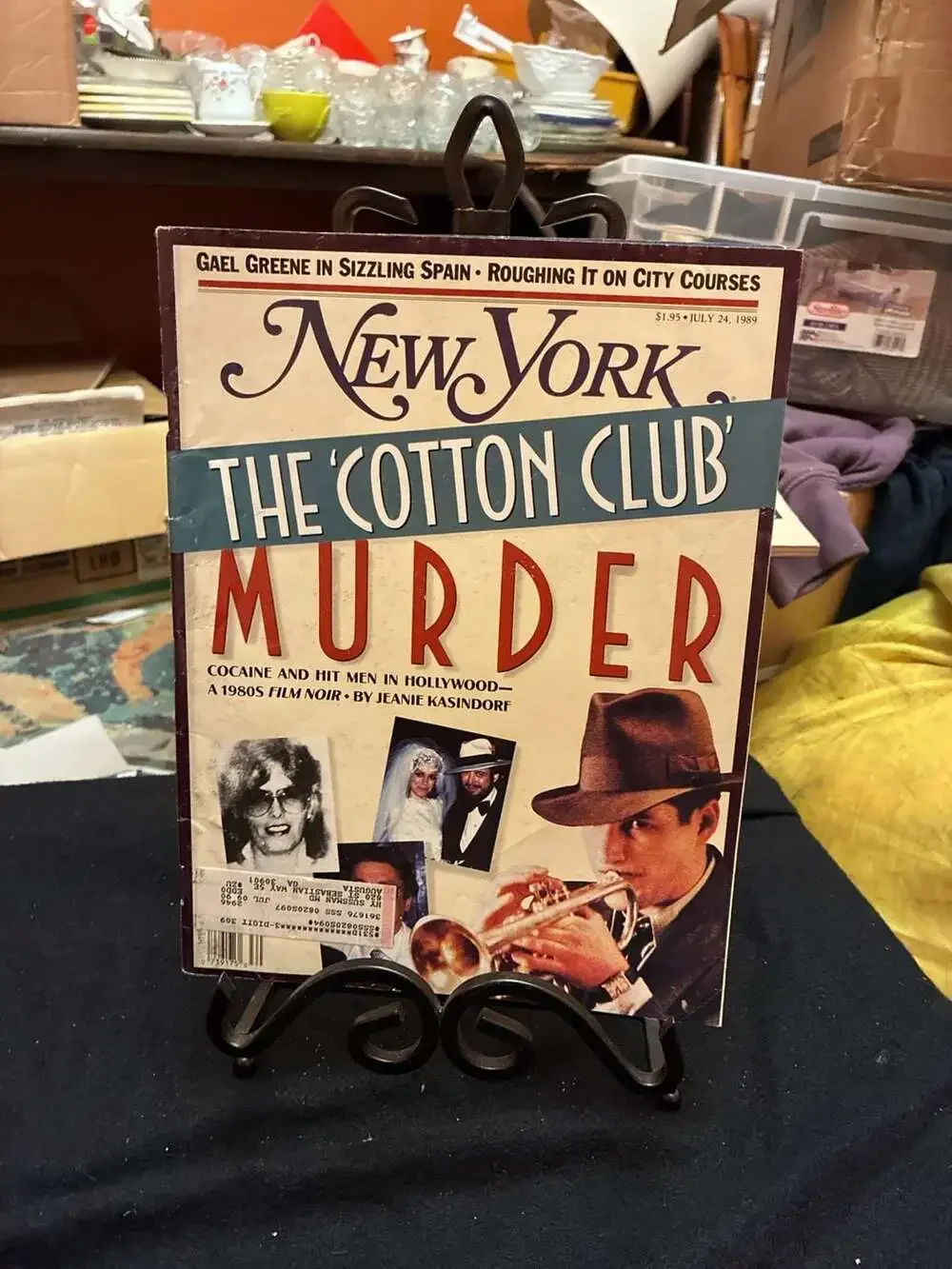 New York Magazine July 24, 1989 - The Cotton Club Murder Edition